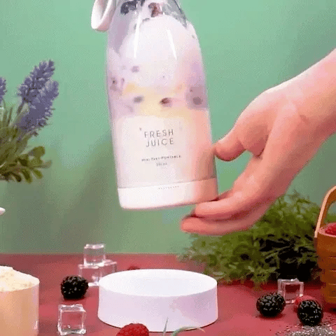 Mini Licuadora Portátil 350 Ml Botella