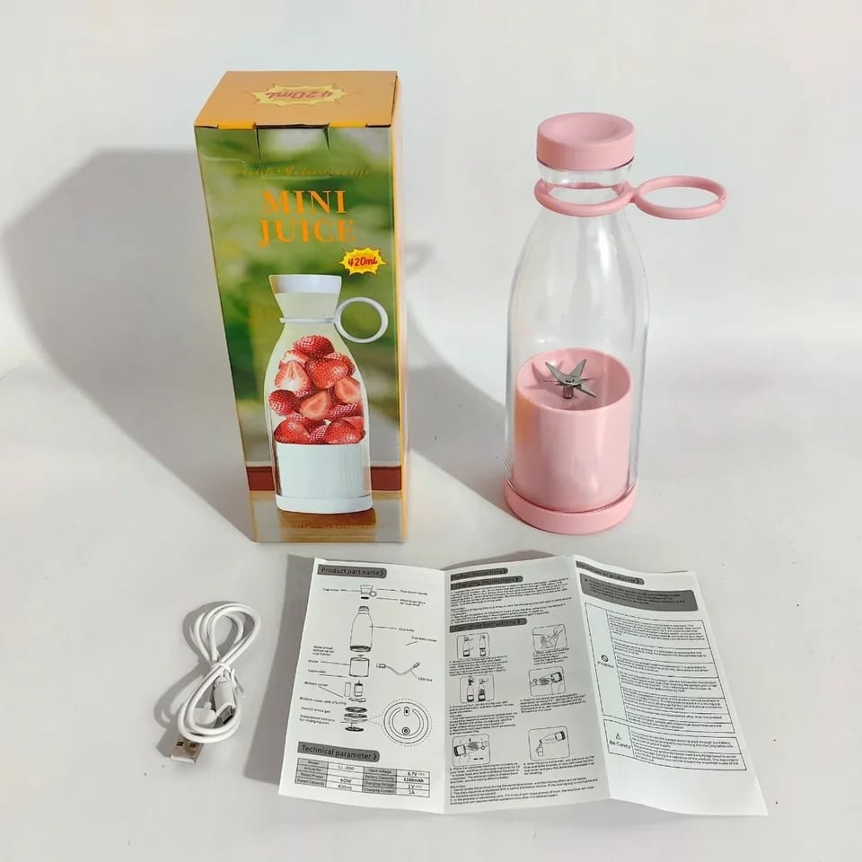 Mini Licuadora Portátil 350 Ml Botella