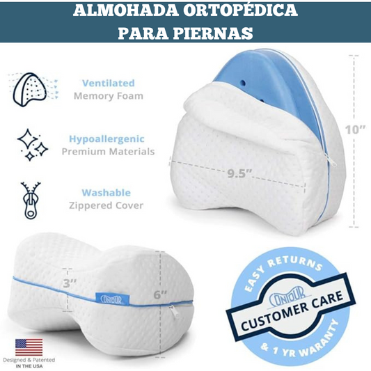 Almohada Ortopédica Para Piernas